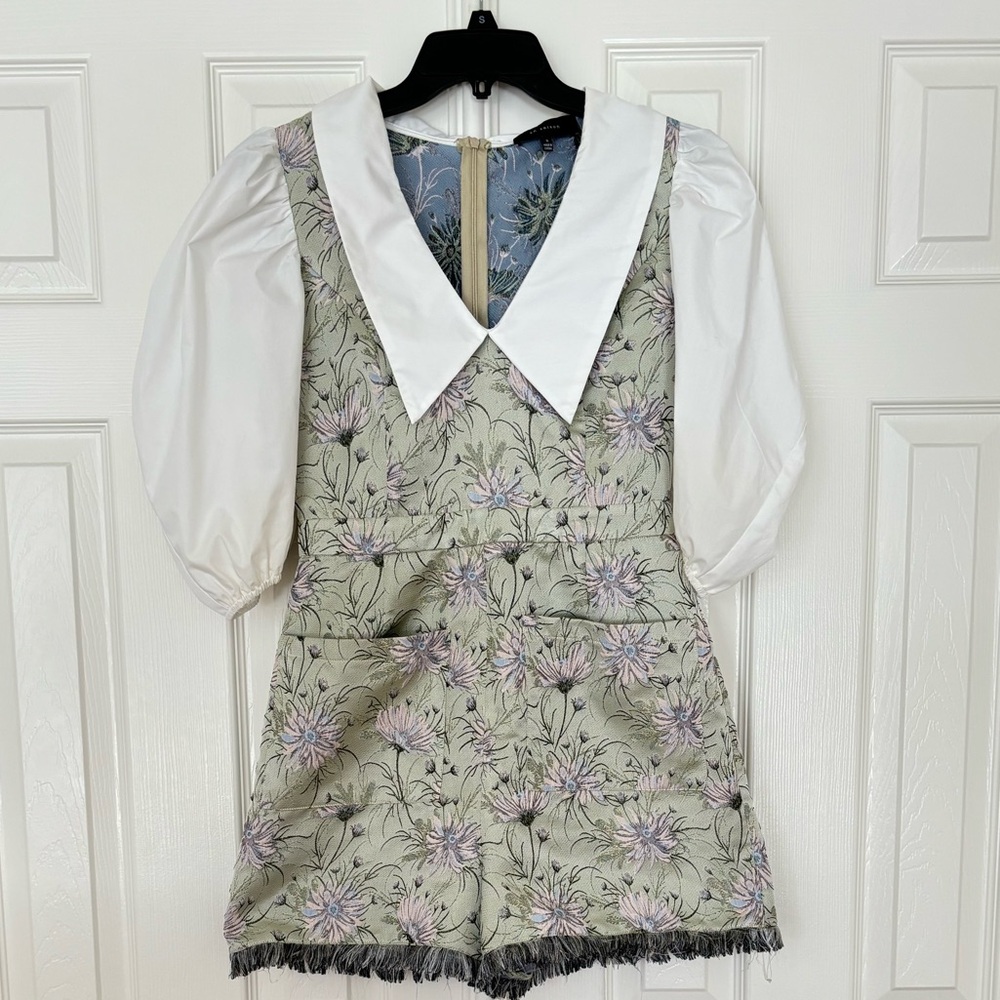En Saison Talita Mixed Media Romper